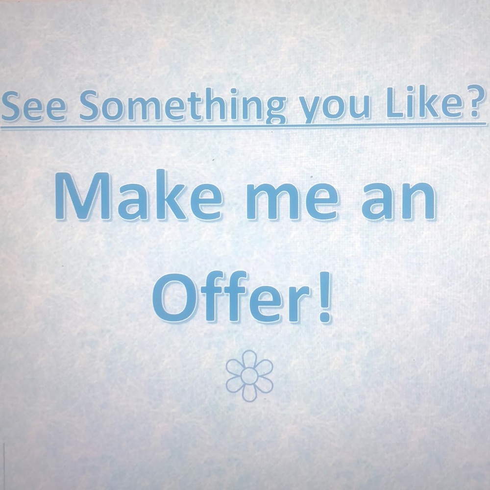 Make me an offer!